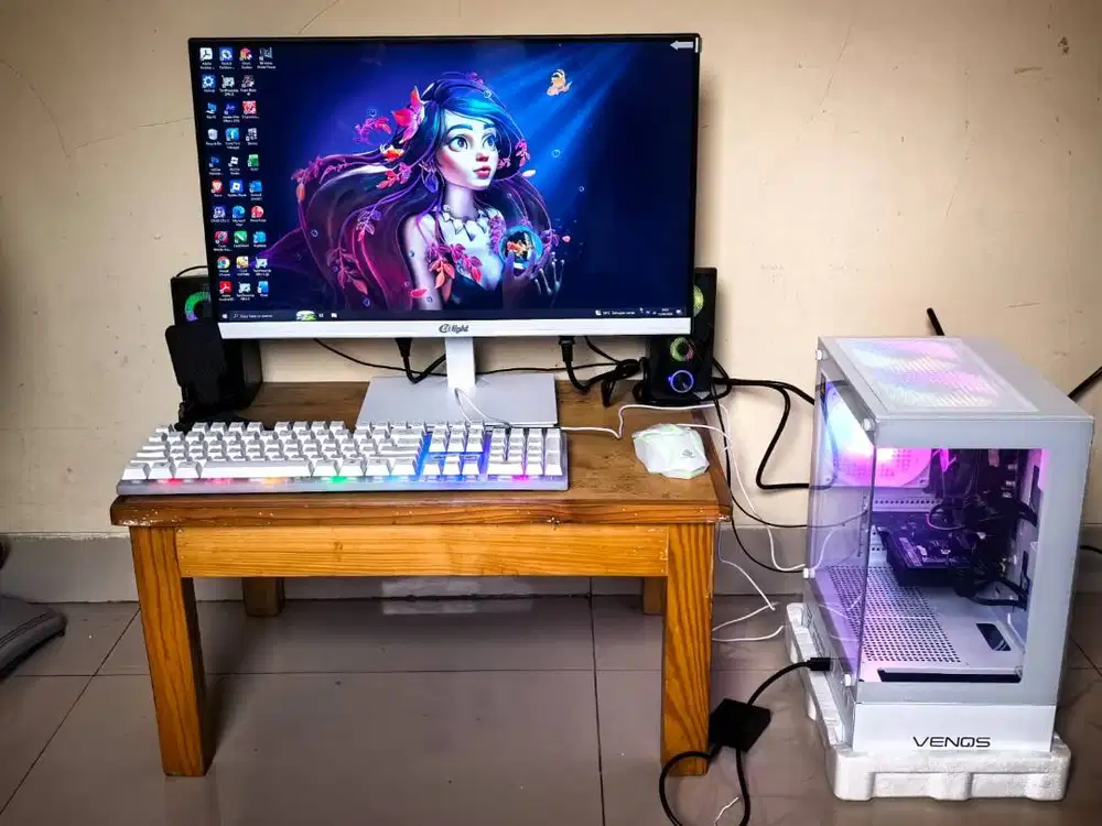 PC Editing dan Game Ringan Core I5 | Monitor 100 Hz