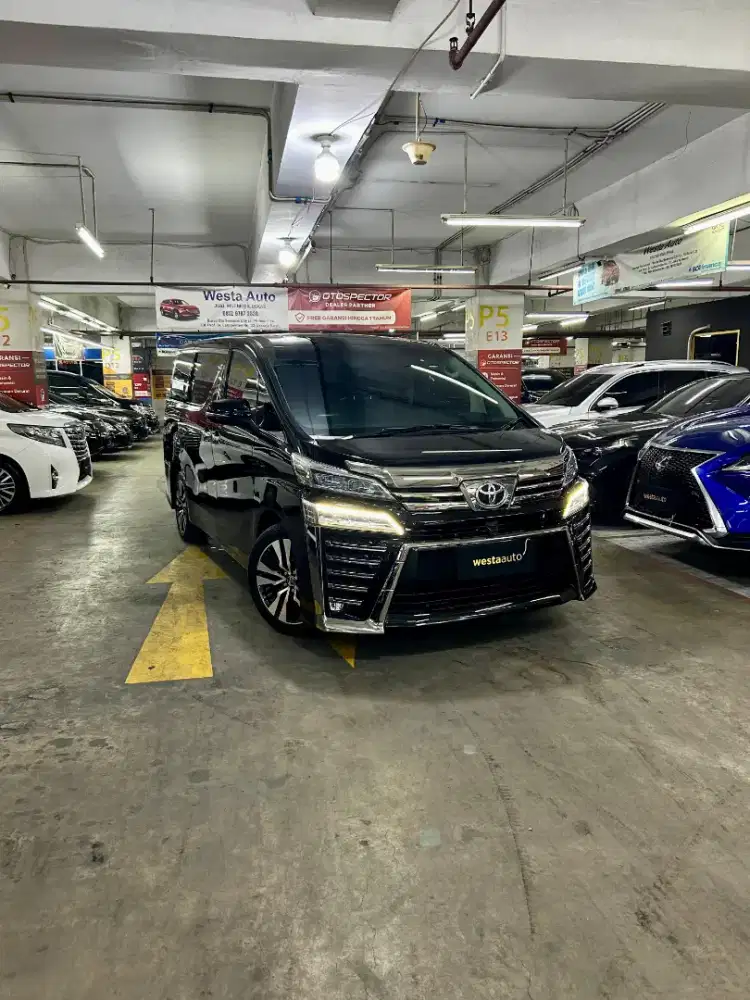 Low KM Toyota Vellfire 2.5 G ATPM 2019 nik 2018 Terawat