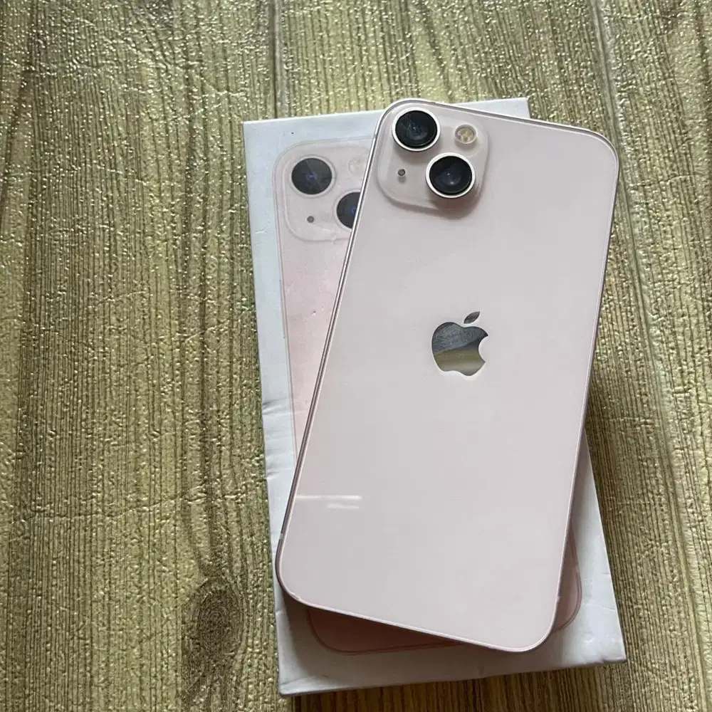 iphone 13 128gb pink ex inter Fullset dus ori All operator bisa COD