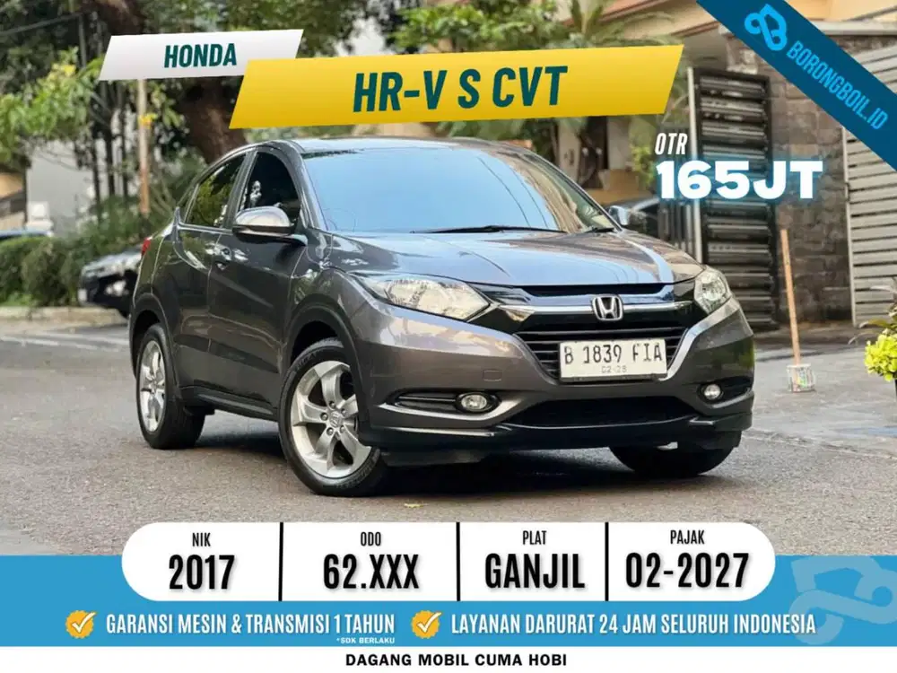 LOW KM!! HRV 1.5 S cvt 2017