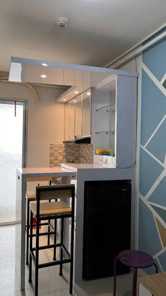 Dijual 1BR full furnish Bassura city SHM Rp.385 jt jakarta timur