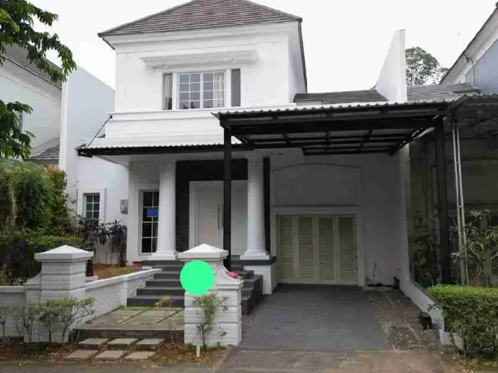 Rumah Private Pool Siap Huni De Park Cluster De Maja BSD