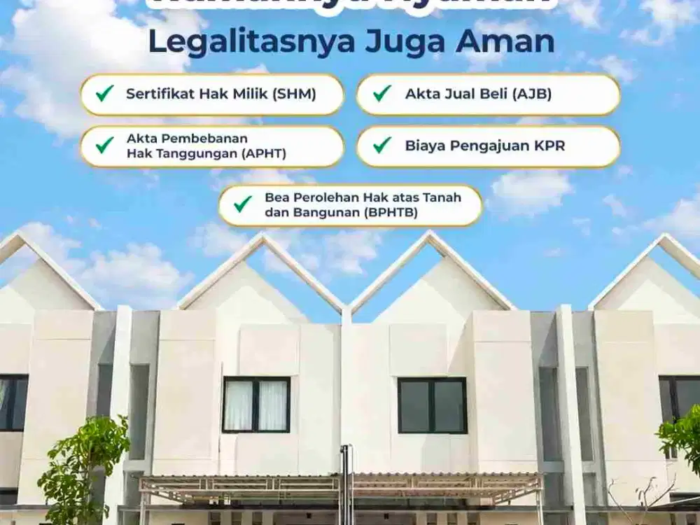 RUMAH SIAP HUNI DEKAT JUANDA GRAND ROYAL WAGE GEDANGAN SIDOARJO