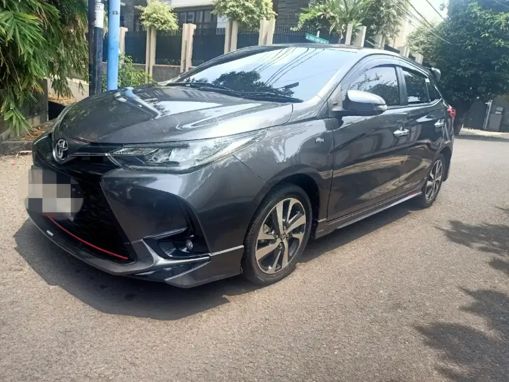 Toyota Yaris TRD Sportivo AT 2021 Km. 58 ribu Abu-abu metalik