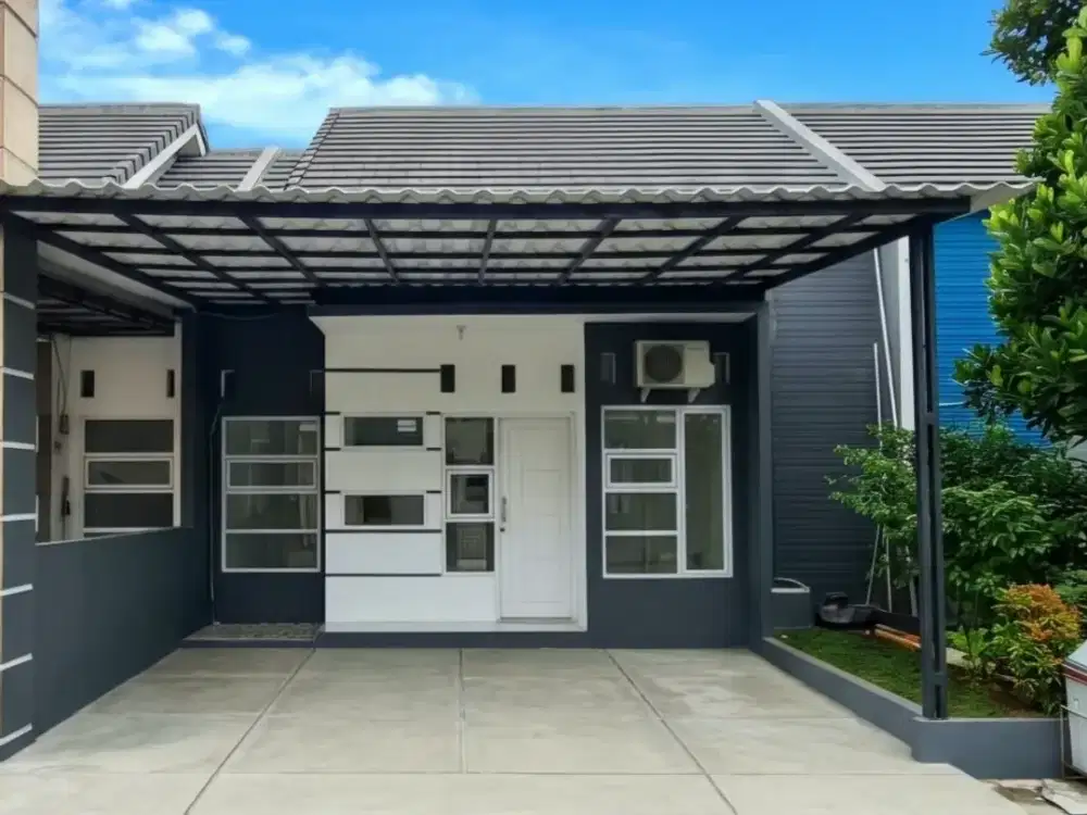 Rumah 1 Lantai Semi Furnished di Merpati Bintaro Residence Tangerang Selatan