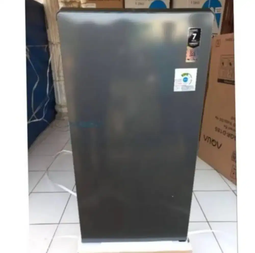 Dijual kulkas AQUA 1 pintu Tipe AQR-D185(MDS) IDN