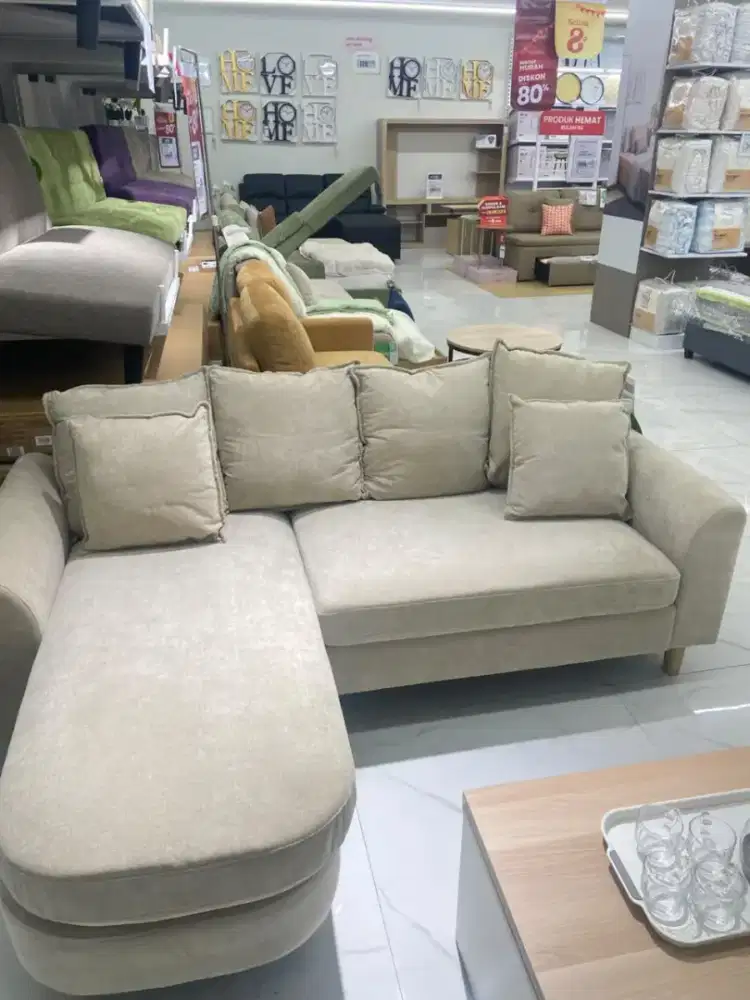 PROMO SOFA L TERMURAH