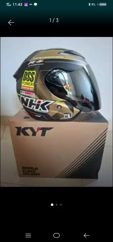 Helm NHK Rally 2 R6 original