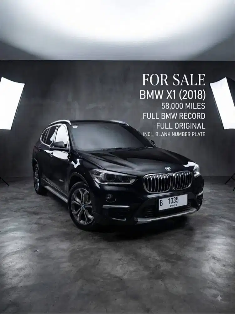 BMW X1 2018 Automatic Brown on Black Rare