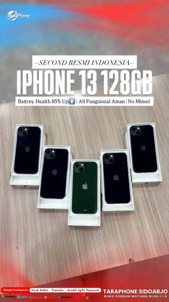 ip 13 128GB Second Resmi