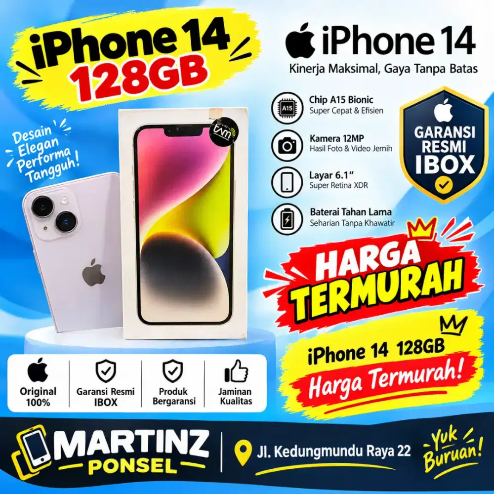 Iphone 14 128gb new ibox