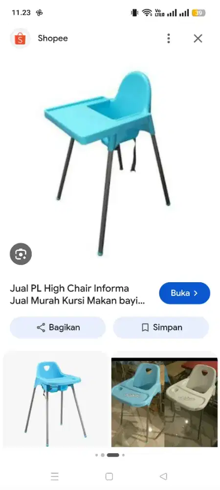 Baby chair informa