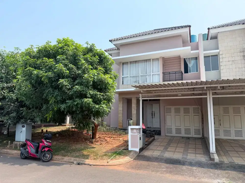 DIJUAL RUMAH SEMI FURNISHED GOLDFINCH THE SPRINGS GADING SERPONG