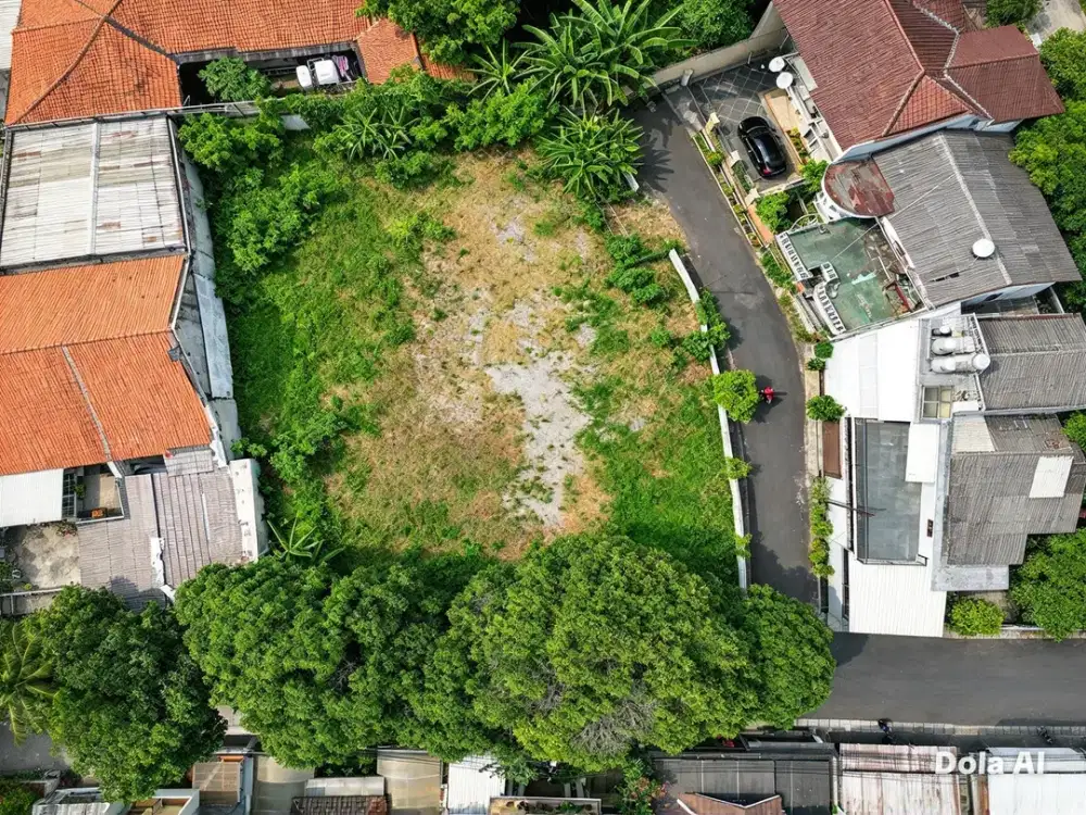 Tanah SHM 924m² Menteng Dalam Jaksel, Cocok Kost & Cluster