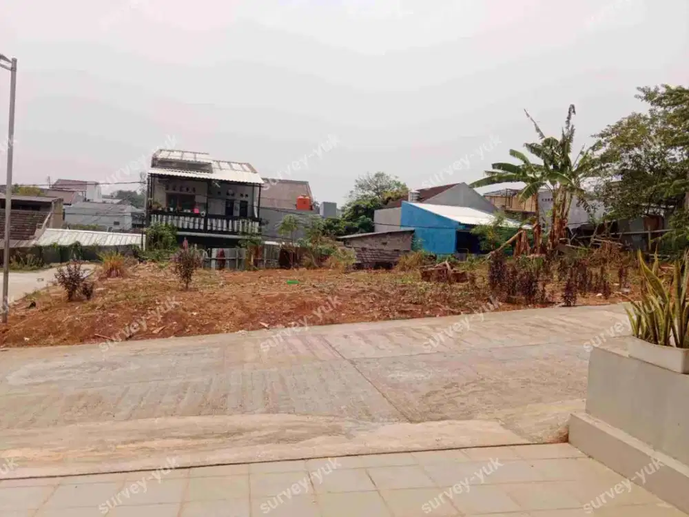 Tanah 5 Kavling SHM lt 90 m2 sd 110 m2 Pondok Kacang Timur