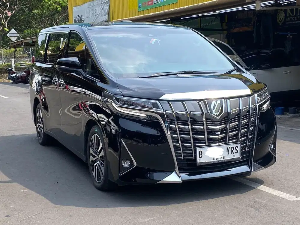 Toyota ALPHARD G ATPM AT 2023 HITAM