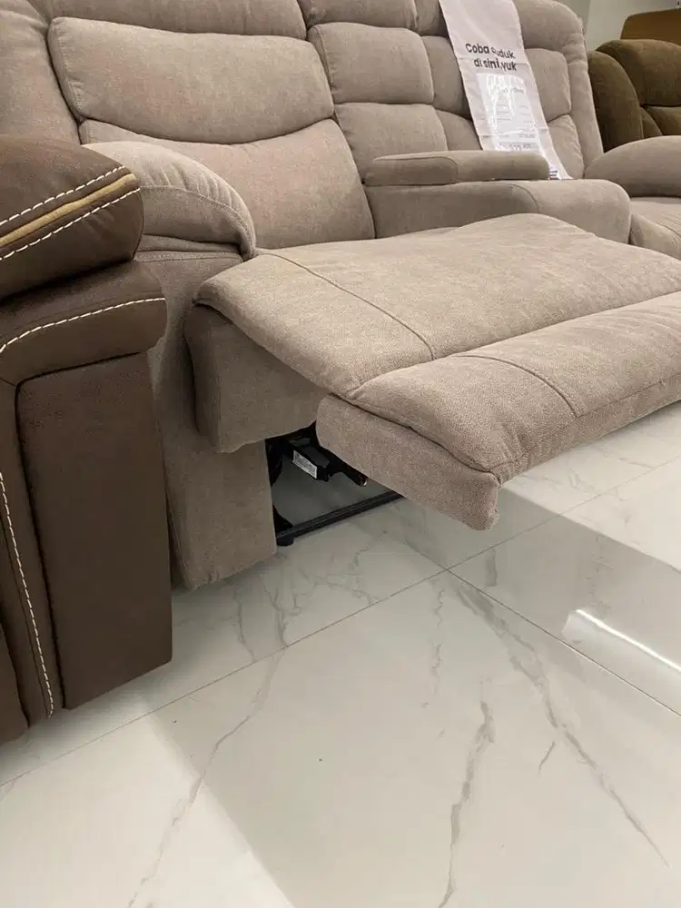 JUAL MURAH LAUREL SET SOFA RECLINER SELMA CILEGON