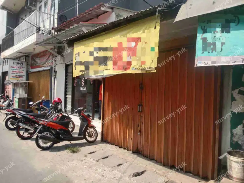 Kios di jual Lt 46 m2 SHM Pinggir Jalan Raya Ciputat