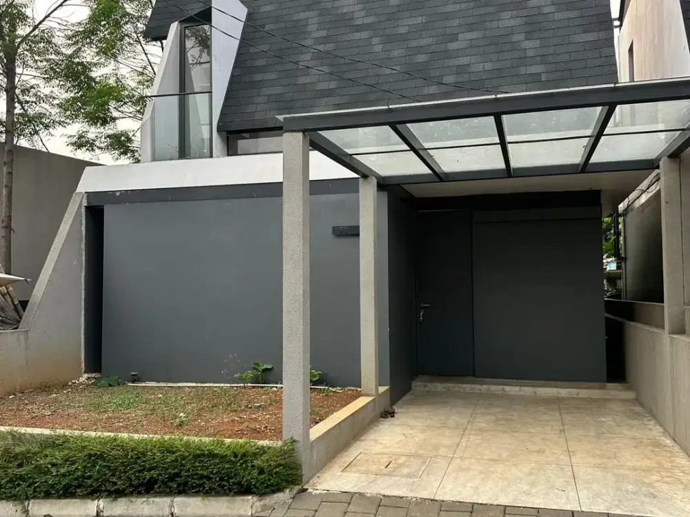 Di jual Murah Hunian Bergaya Kontemporer Modern di Perumahan  YVE 3 Habitat Limo Cinere, Depok