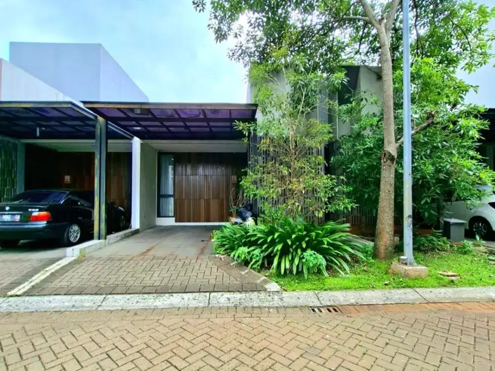 DIJUAL RUMAH BINTARO JAYA DISCOVERY – MODERN MINIMALIS, SEMI FURNISHED