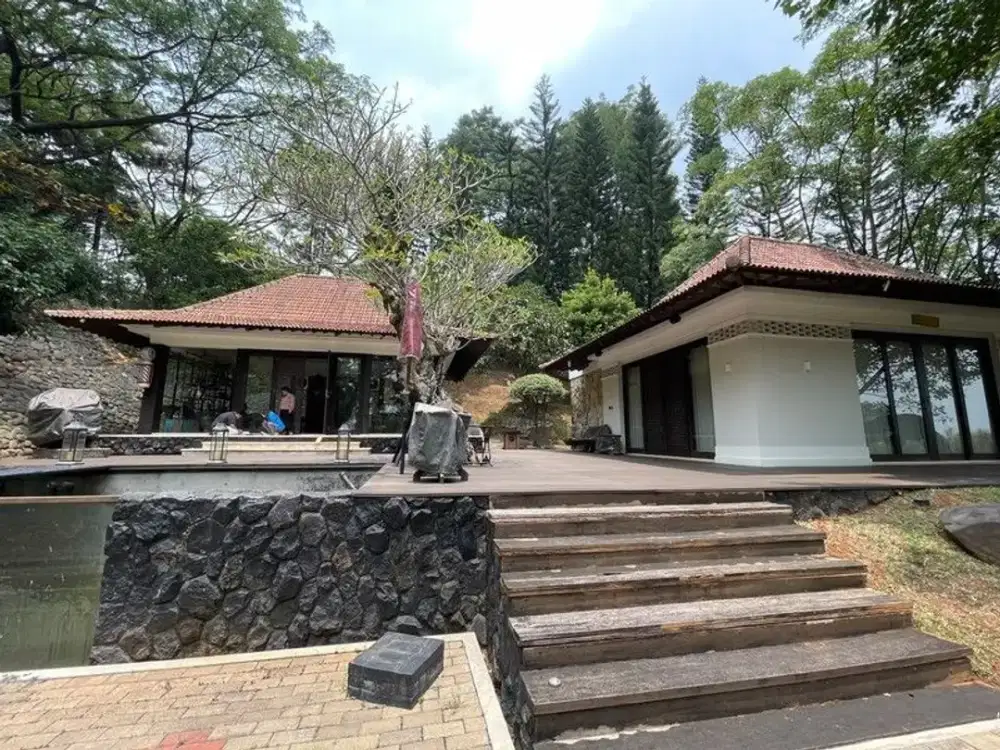 Vila Super Luas Full Furnished Dengan View Golf Di Citeureup Sentul