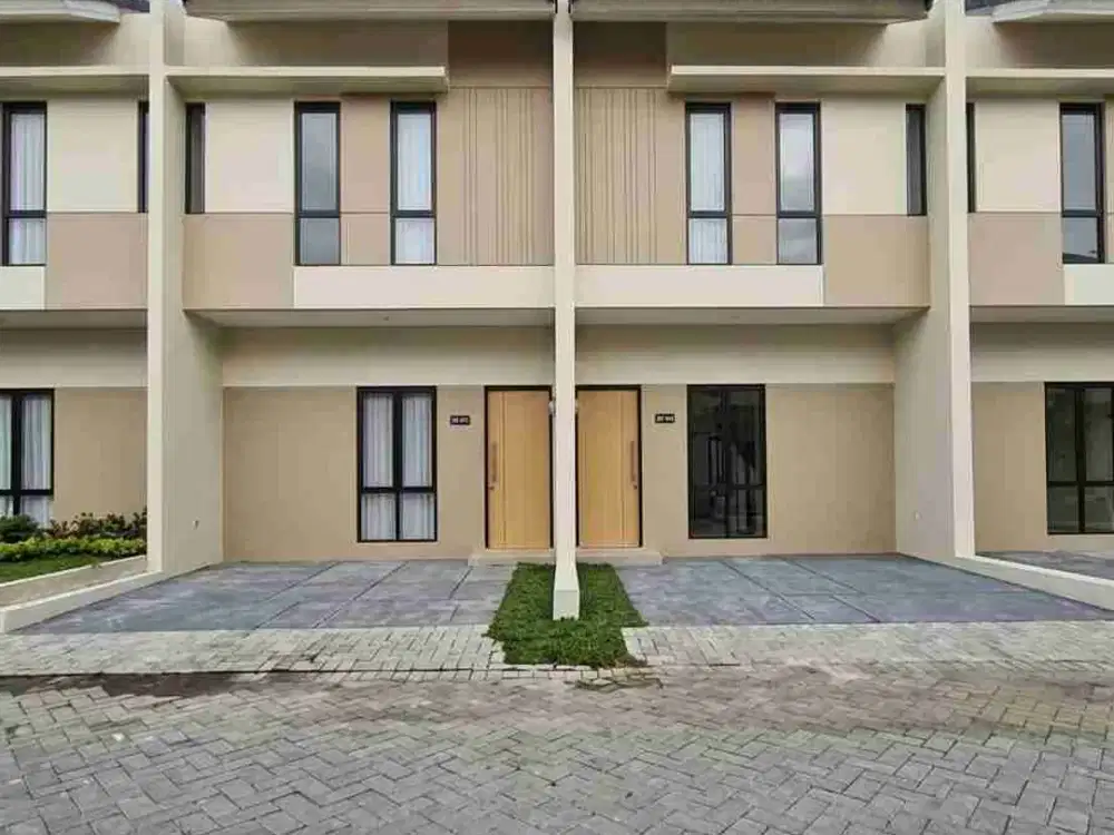RUMAH 2LT HERTASNING BARU FREE FURNISHED & AC