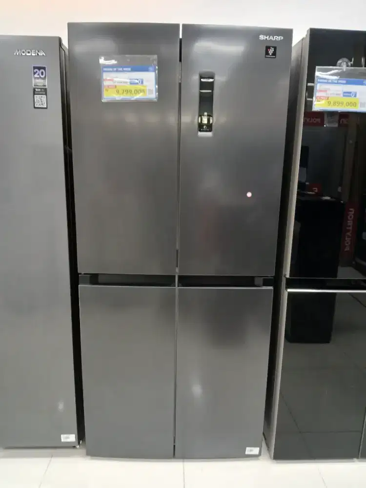 KULKAS SHARP REFRI MULTIDOOR 472 L DARK SILVER