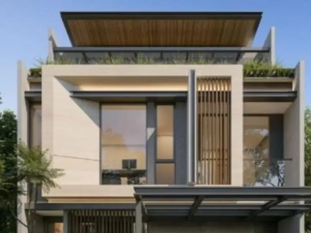 Rumah minimali 2,5 lantai dijual berlokasi di Cristal Golf (BB)
