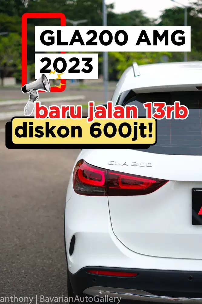 Mercy GLA200 AMG NIK 2023 br jln 15rb ANTIK! TERMURAH!