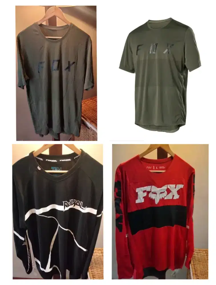 Baju kaos olahraga sepeda