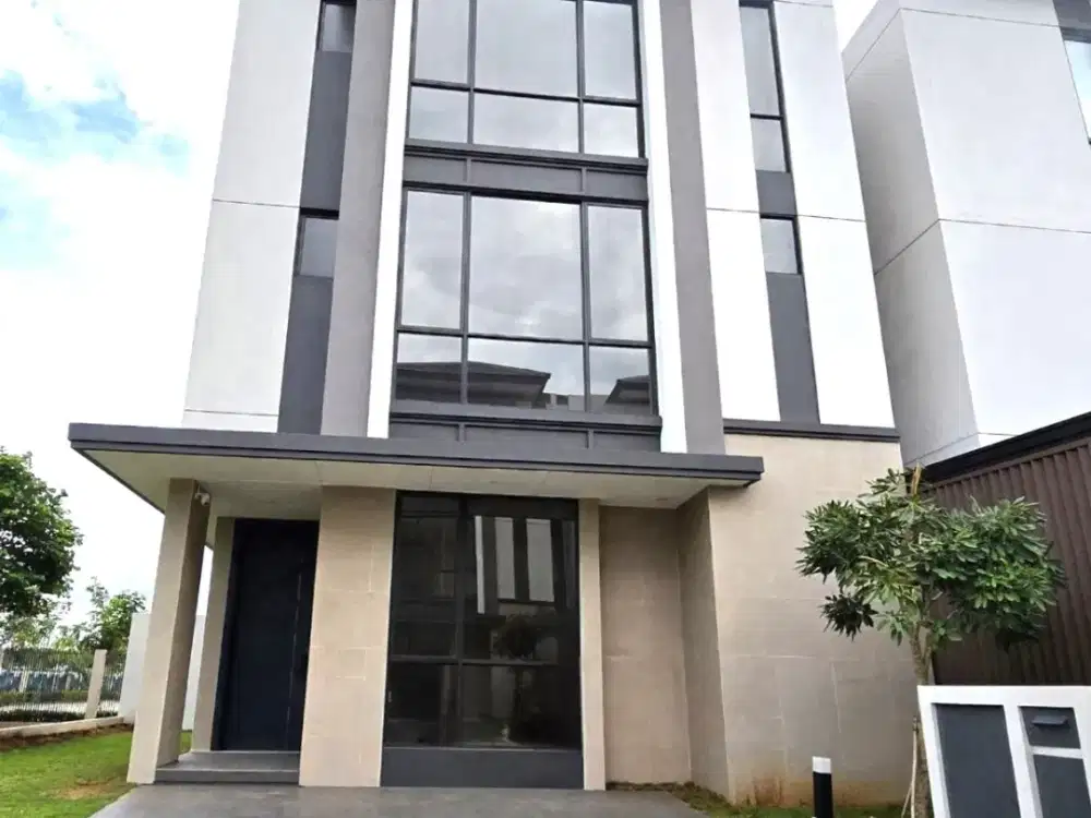 Rumah Cluster sentarum Asya 3lt luas 11x14 156meter type 4KT JGC Jakarta Garden City Cakung