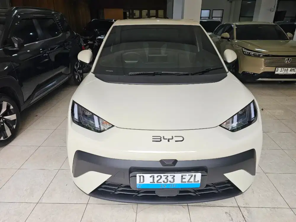 Byd atto 1 premium at 2025 putih, km 12rb, spt baru, service recore