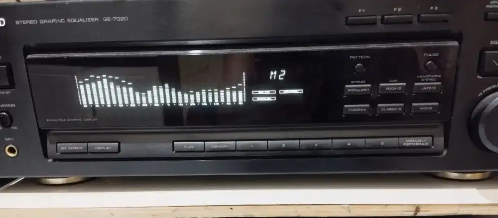 Equalizer kenwood ge 7020