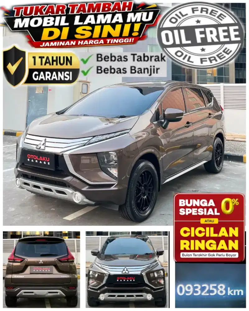 [LOWDP 5JT ISTIMEWA] MITSUBISHI EXPANDER SPORT (UPGRA HEAD UNIT &VELG)