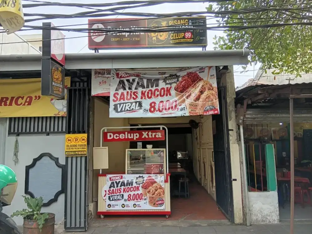 Over Kontrak Usaha Lokasi Ramai
