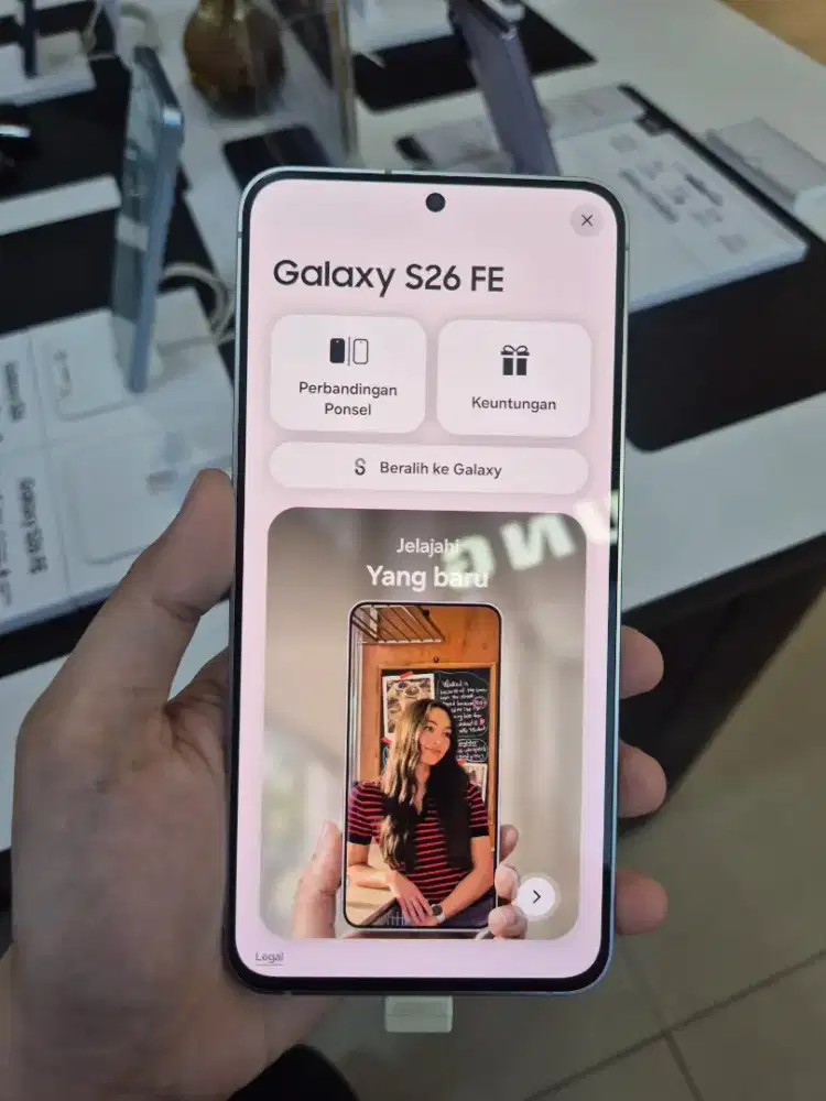 Promo termurah Samsung S26 FE Bisa cicilan 0% Dp