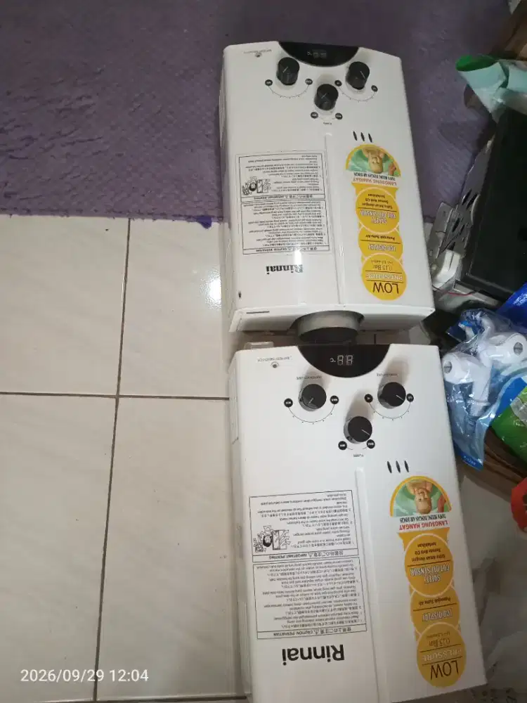 Water heater bekas