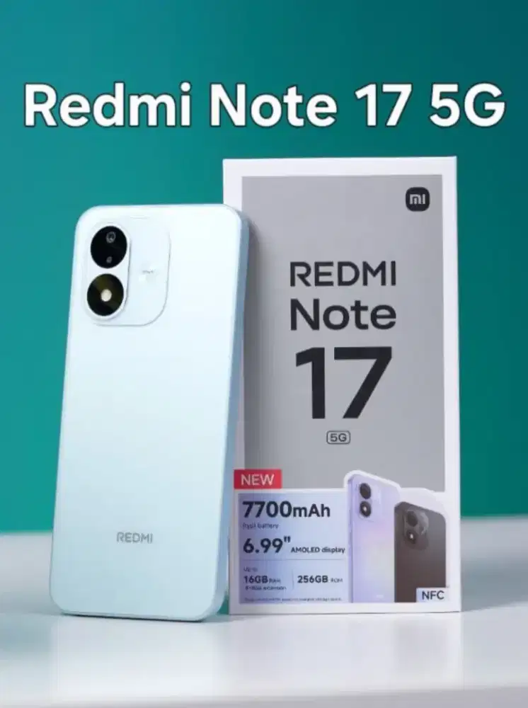 Ready Redmi Note 17 5G
