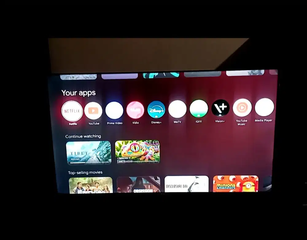 Google smart tv TCL 40inch