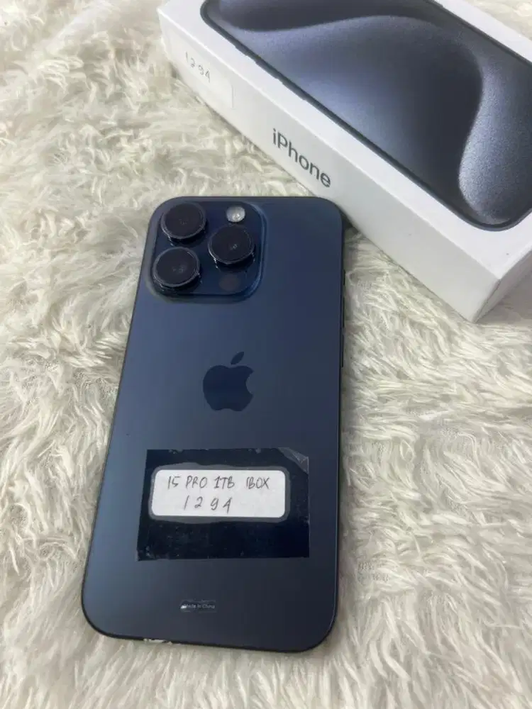 Iphone 15 pro 1tb ibox fullset oem mulus