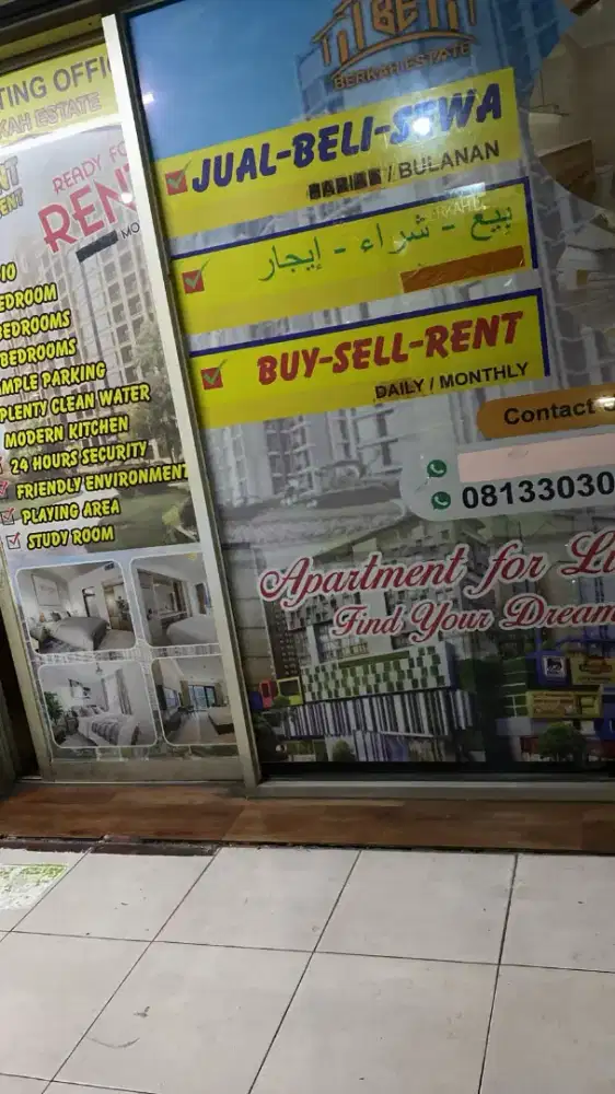 Berkah Estate Sewa apartemen