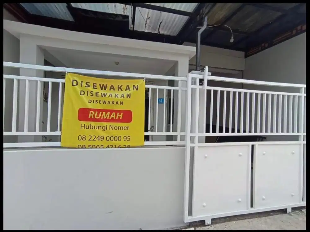 Disewakan rumah kapas madya