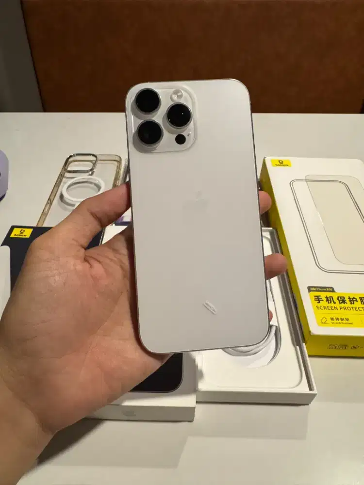 BH91 iphone 16 pro max 256 ibox white titanium