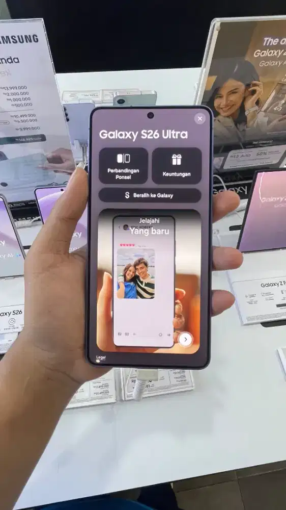 Cicilan murah Samsung galaxy S26 ultra