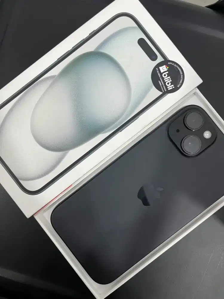 Iphone 15 128 GB mulus cc rendah