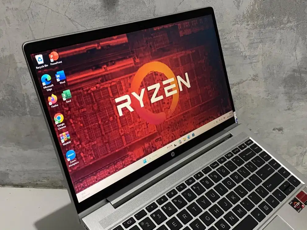 Hp ProBook Ryzen 5-5600U RAM 8 SSD 255 GB Nvme Mulus