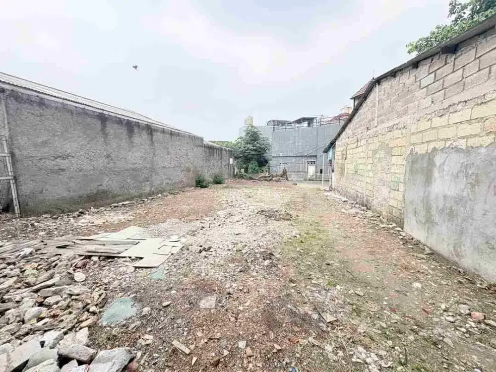 Tanah Siap Bangun Cocok Untuk Investasi atau Kontrakan Lokasi Dekat Jl. Juanda Depok