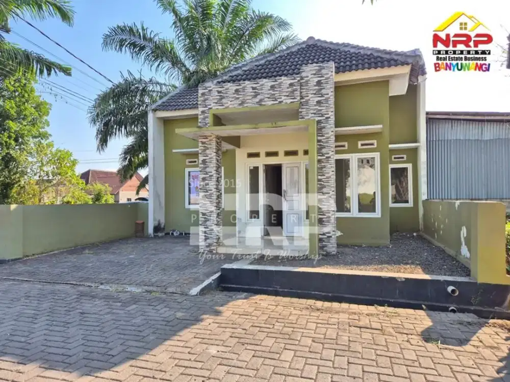 Dijual Rumah Hook Baru Siap Huni di Genteng - Banyuwangi
