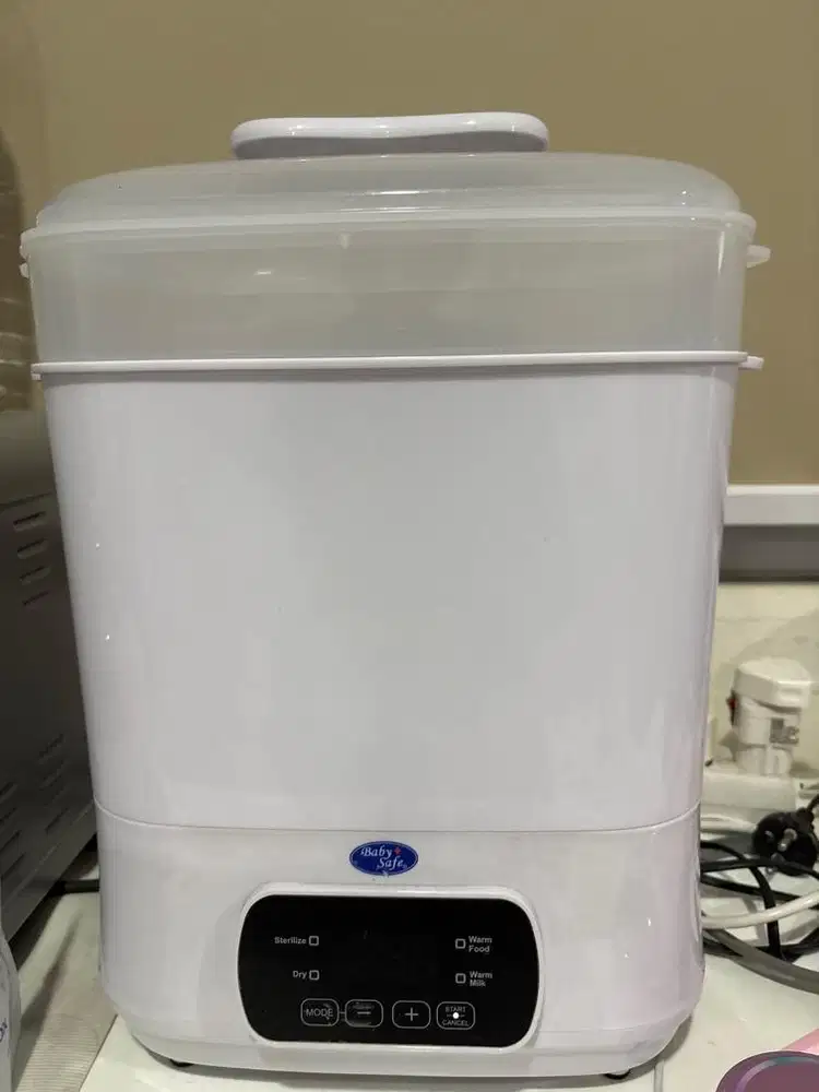 Baby safe digital sterilizer & dryer with food warmer