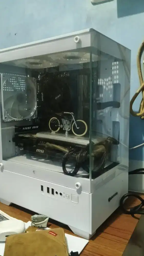 Jual santai PC Ryzen 5 5600g, Ram 16gb, ssd NVMe 256gb
